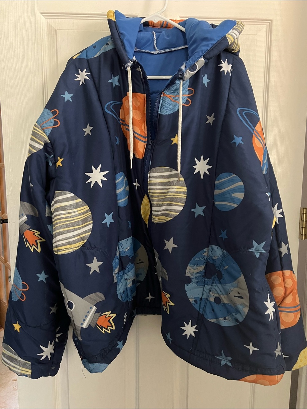 Handmade Outer Space Coat - Picture 4 of 6